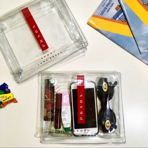 SOLD Prada Transparent Clutch